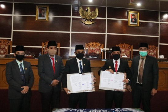 KUPA dan PPAS Perubahan 2020 Ditandatangani, Wawali : Pemkotâ€“DPRD Harus Bersinergi